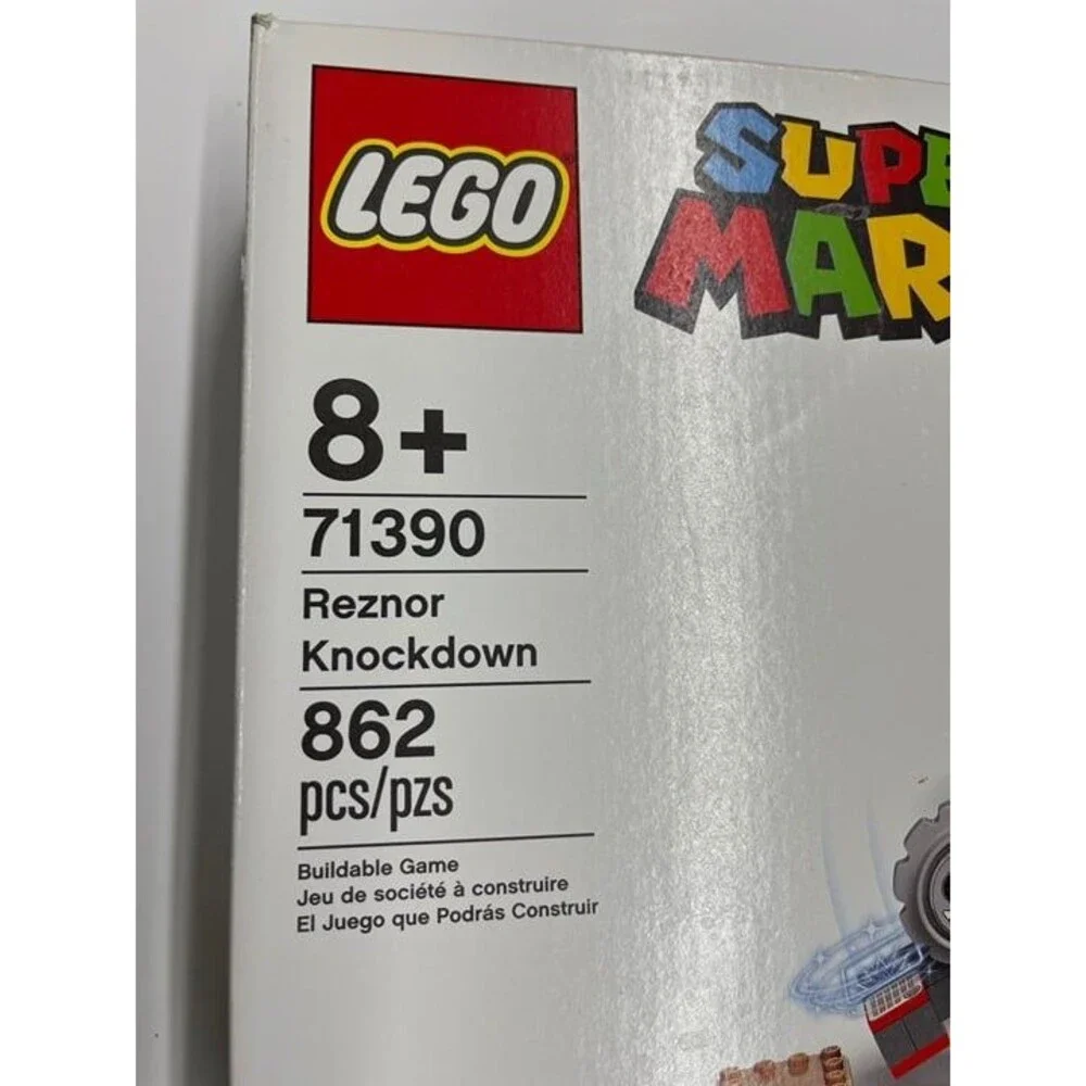 NEW LEGO Super Mario Reznor Knockdown Expansion Set 862 Pieces